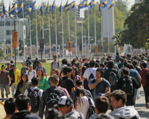 imagen general de estudiantes en la universidad de concepción