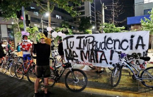 conductores y ciclistas